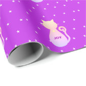Katten Silhouet Cadeaupapier (Rol Hoek)