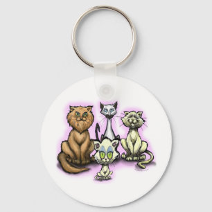 Katten Sleutelhanger