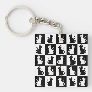 katten sleutelhanger