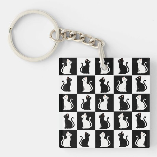 katten sleutelhanger (voorkant)