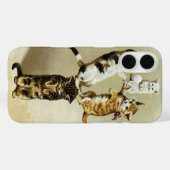  katten spelen Kittens, Humor Case-Mate iPhone Case (Achterkant (horizontaal))