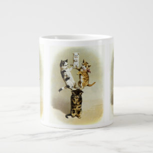 katten spelen Kittens, Humor Jumbo Mok