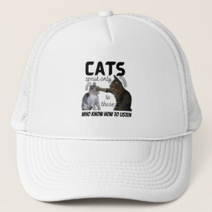 "Katten spreken alleen tegen hen die weten hoe Trucker Pet