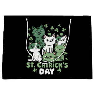 Katten St Patrick's Dag Grappige Catrick's Dag Groot Cadeauzakje