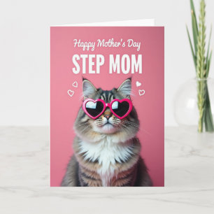 Katten Stap Moeder Dag Kunstkaart Kaart