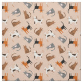 Katten Stof (Swatch)