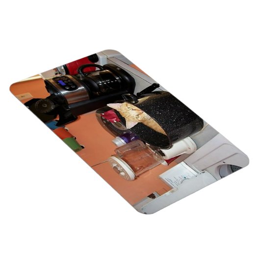 Katten stoofpot magneet (Rechterzijde)