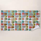 Katten! Strandlaken (Voorkant)