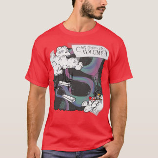 Katten stuck in Space Vol T-shirt