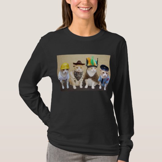 Katten T-shirt (Voorkant)