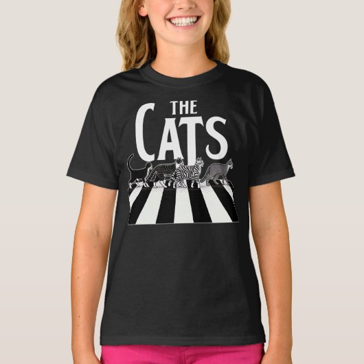 Katten T-shirt (Voorkant)