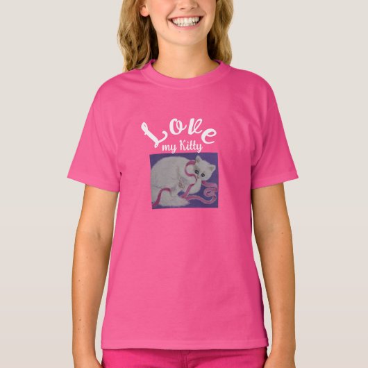  katten T-shirt (Voorkant)