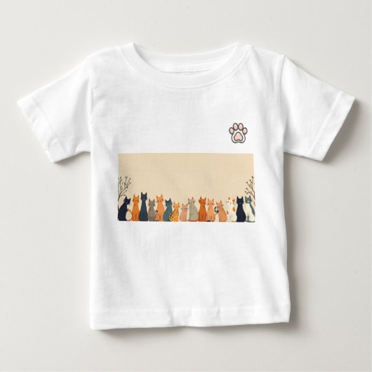 Katten t-shirts (Voorkant)