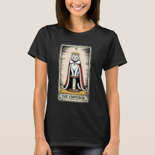 Katten Tarotkaart De Keizer Kattenkrabpaal Boom Tr T-shirt