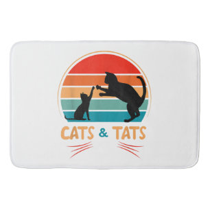 Katten & Tatoeages - Kat  Badmat