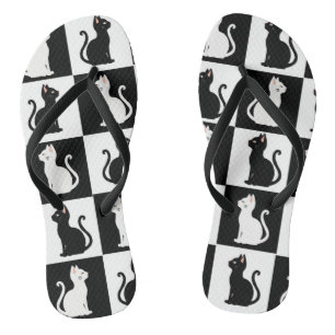 katten teenslippers