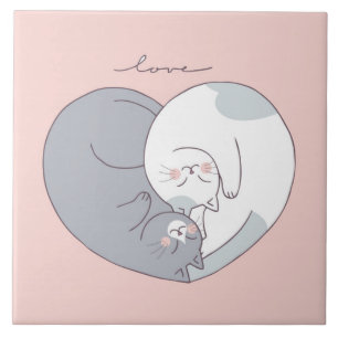 katten tegeltje