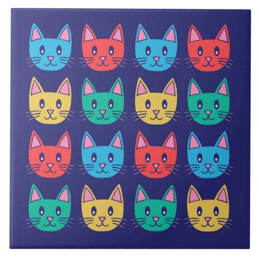 Katten Tegeltje (Voorkant)