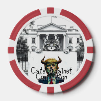 Katten tegen corruptie poker chips