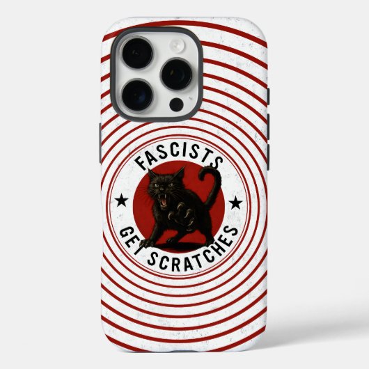 Katten Tegen Fascisten Case-Mate iPhone Case (Achterkant)