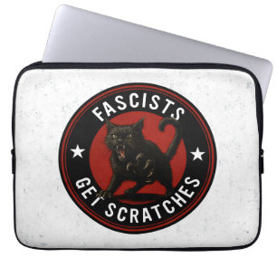 Katten Tegen Fascisten Laptop Sleeve