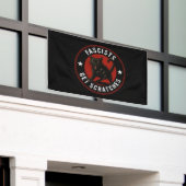 Katten Tegen Fascisten Spandoek (Buitenkant Gebouw)