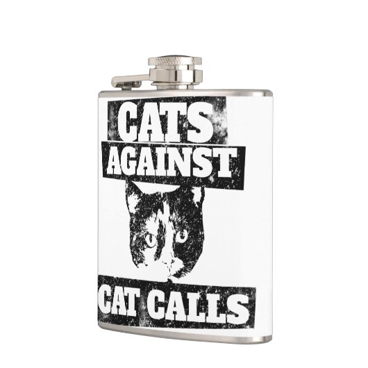 Katten tegen kattenoproepen heupfles (Links)