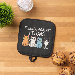 Katten tegen misdadigers Trump Harris Verkiezing K Pannenlap