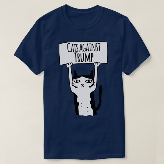 Katten tegen Trump T-shirt (Design voorkant)