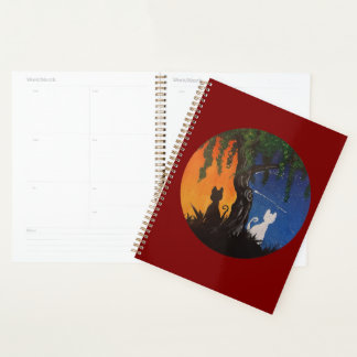 Katten Tegengestelden Trekt Planner