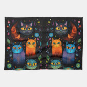 katten theedoek (Horizontaal)