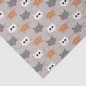 Katten Tissuepapier (Detail)