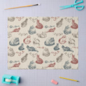  katten tissuepapier (Craft)