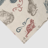  katten tissuepapier (Detail)