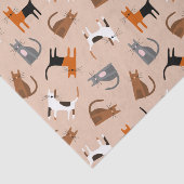 Katten Tissuepapier (Detail)