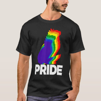 Katten trots kat regenboog kleur kat  kitten 9 t-shirt