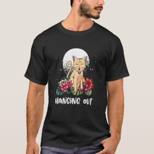 Katten uitlaten Hobby Kitten Tijdverdrijf Kattenmo T-shirt