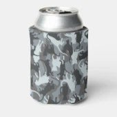 Katten Urban Camouflage Blikjeskoeler (Blikje Achterkant)