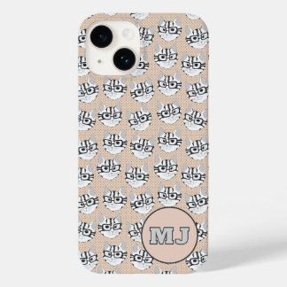Katten van Cadstudios 2.0 - Beige iPhone / iPad ho Case-Mate iPhone 14 Hoesje