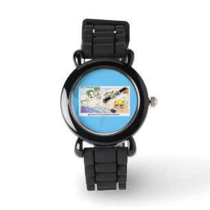 Katten Van Catalina Eiland Grappige Horloge
