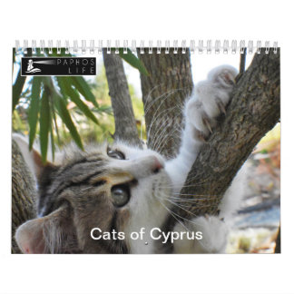 Katten van Cyprus door PaphosLife Kalender