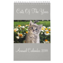Katten van het Jaar Jaarkalender 2018