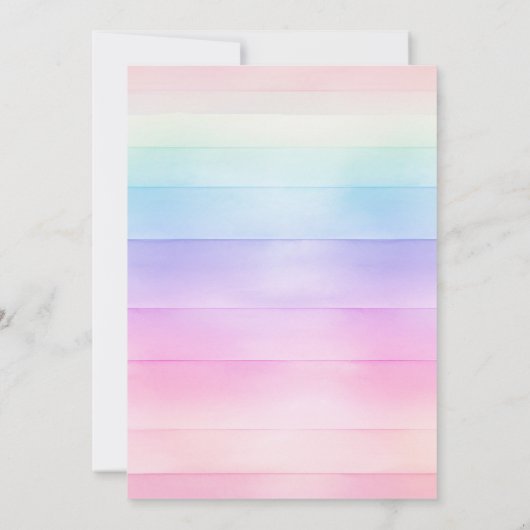 Katten Verjaardag Kitten Feestje Poes Meisje Kaart (Achterkant)