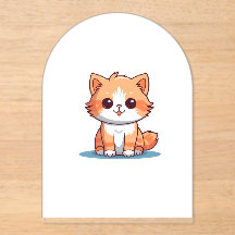 Katten Vinyl Sticker | Esthetische Decal voor Lapt