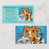 Katten Visitekaartjes (Voorkant / Achterkant)