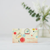 Katten Visitekaartjes papaver (Staand voorkant)