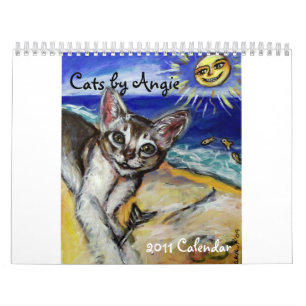 Katten volgens Angie 2011-kalender Kalender