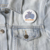 Katten voor Bernie! Ronde Button 5,7 Cm (In situ)