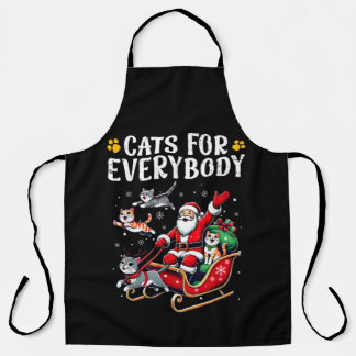 katten voor iedereen kerst kat grappige kerst schort