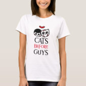 Katten voor jongens t-shirt (Voorkant)